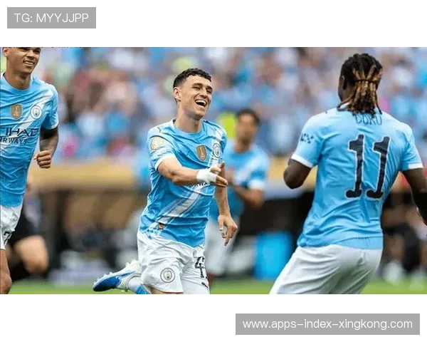 曼城肋部连续渗透，福登贴地斩破门